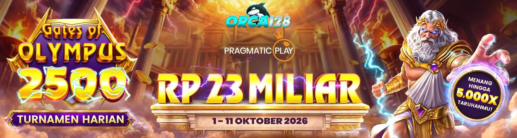ORCA128 Paus Penguasa Platform Dengan Volume Menang Tingkat Tinggi